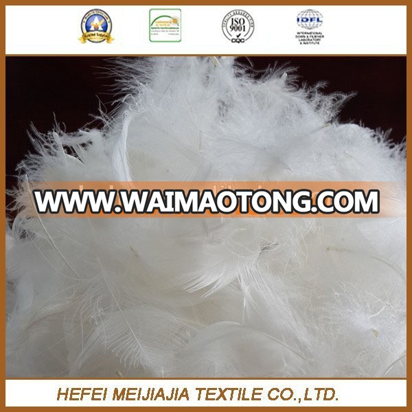 2-4cm washed white duck feather for sale cheap